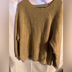 Old Navy Warm Brown Crew Neck Sweater